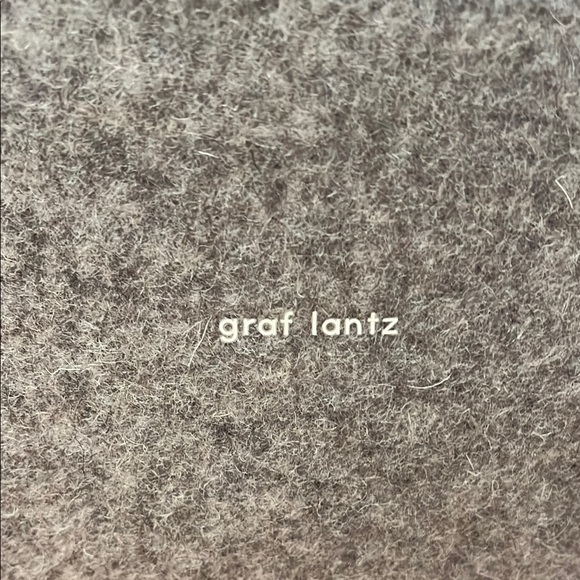 Graf Lantz Gray Wool Shoulder Bag - Picture 3 of 12